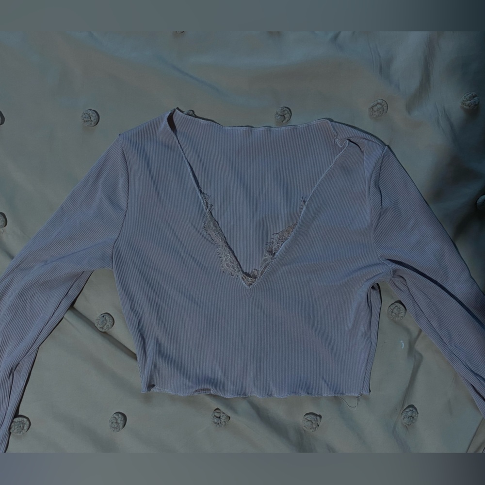 cropped long sleeve
